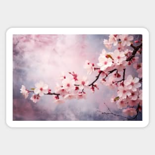 Japanese Cherry Blossom Branch Sticker